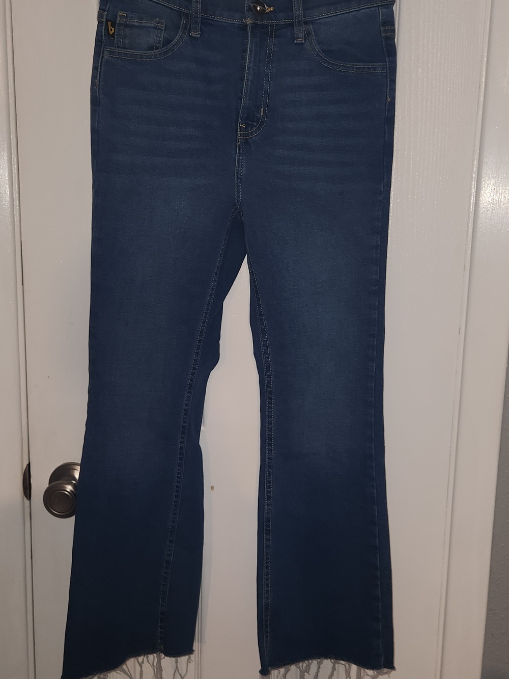 Sasson Jeans Dark Blue High-Rise Bootcut Jeans